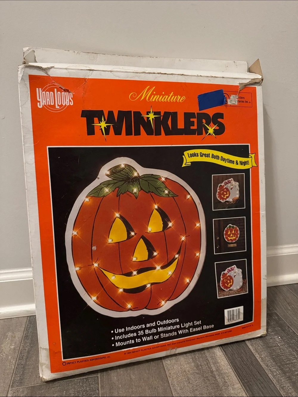 1994 Vintage Jackolantern Twinkler